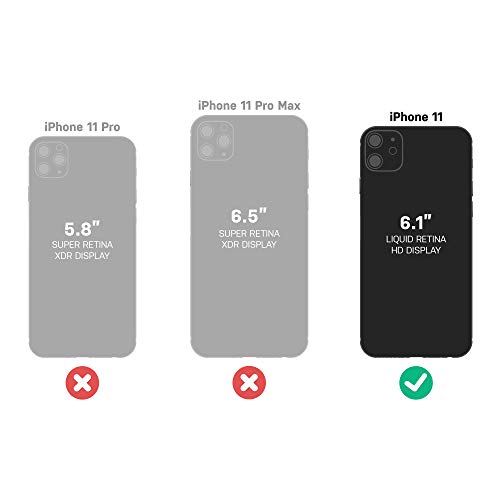 Bundle: OtterBox COMMUTER SERIES Case for IPhone 11 - (BLACK) + PopSockets PopGrip - (WHITE MARBLE)