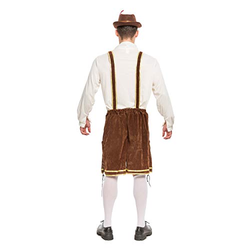 Spooktacular Creations Men’s German Bavarian Oktoberfest Costume Set for Halloween Dress Up Party and Beer Festival (Large)