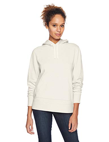 Amazon Essentials Women's Fleece Pullover Hoodie (Available in Plus Size), Oatmeal Heather, Medium