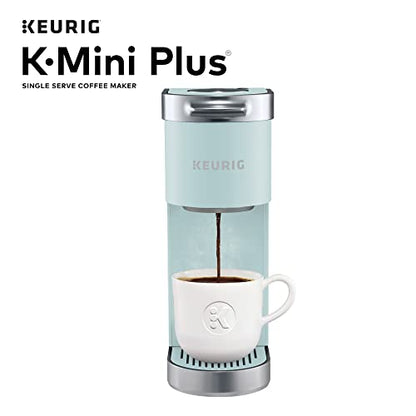 Keurig K-Mini Plus Single Serve K-Cup Pod Coffee Maker, Misty Green