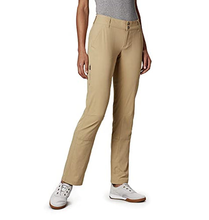 Columbia Women's Saturday Trail Stretch Pant, British Tan, 14