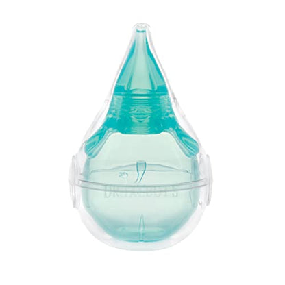 Dr. Talbot's Nasal Aspirator for Babies - BPA-Free Silicone - with Storage Case - Blue Elephant