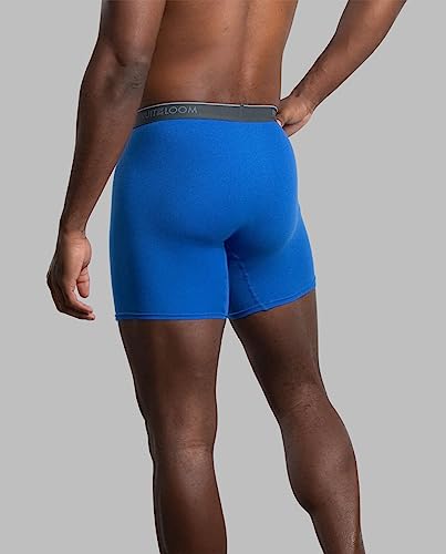 Fruit of the Loom Men's Coolzone Boxer Briefs, 7 Pack - Assorted Colors, Medium