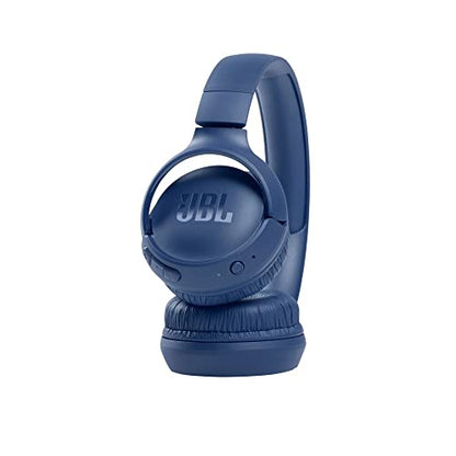 JBL Tune 510BT: Wireless On-Ear Headphones with Purebass Sound - Blue, Medium