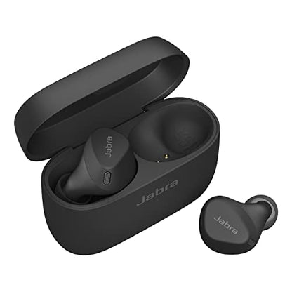 Jabra Elite 4 Active in-Ear Bluetooth Earbuds – True Wireless Earbuds with Secure Active Fit, 4 Built-in Microphones, Active Noise Cancellation and Adjustable HearThrough Technology – Black