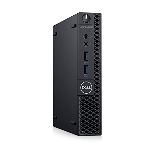 Dell OptiPlex 3060 Micro PC with Intel Core i3-8100T 3.1 GHz, 8GB RAM, 128GB SSD (Renewed)