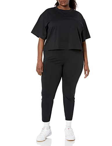 Amazon Essentials Women's Ponte Legging (Available in Plus Size), Black, Medium