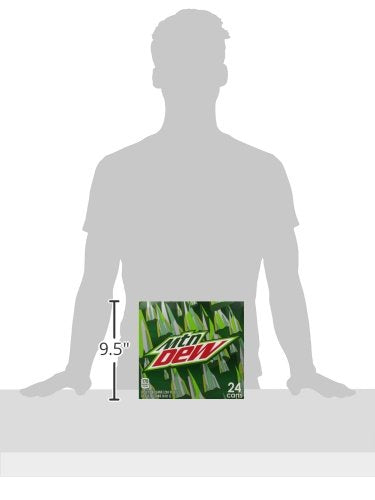 Mountain Dew Soda, 12oz Cans (24 Pack)