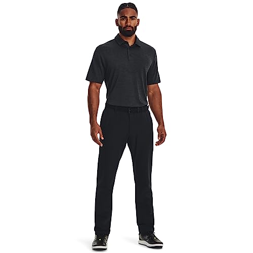 Under Armour Men's Standard Playoff Polo 3.0, (001) Black/Jet Gray/Black, X-Large