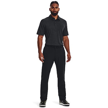 Under Armour Men's Standard Playoff Polo 3.0, (001) Black/Jet Gray/Black, X-Large