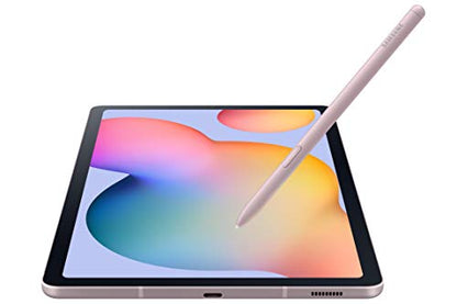 SAMSUNG Galaxy Tab S6 Lite 10.4" 64GB Android Tablet, S Pen Included, Slim Metal Design, AKG Dual Speakers, Long Lasting Battery, US Version, 2020, Chiffon Rose