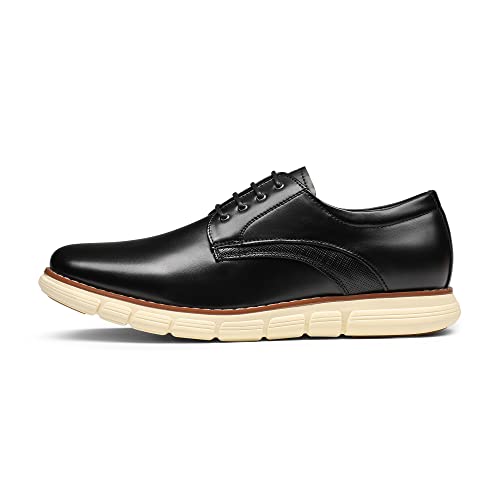 Bruno Marc Men's Dress Sneakers Casual Lace-up Oxford Formal Shoes Black Size 8.5 M US GRANDPLAIN