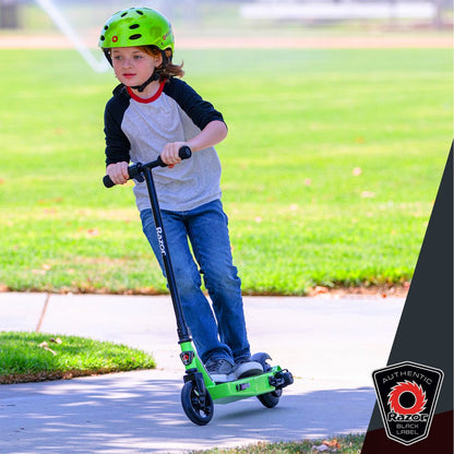 Razor Black Label E90 Electric Scooter - Green, for Kids Ages 8+ and up to 120 lbs, up to 10 mph