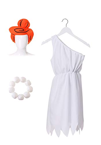 Rubie's womens The Flintstones Wilma Flintstone Costume Party Supplies, White, Standard US