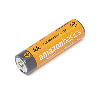 Amazon Basics 48 Count AA & AAA High-Performance Batteries Value Pack - 24 Double AA Batteries and 24 Triple AAA Batteries (48 Count)