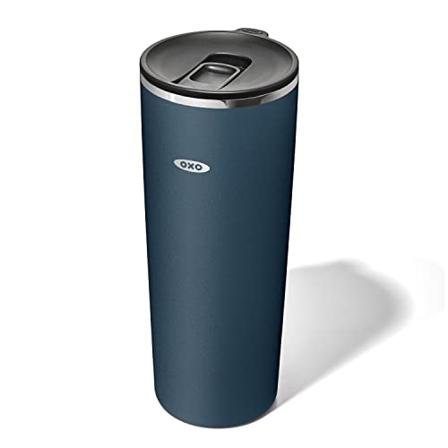 OXO Strive 24oz Insulated Tumbler with Sliding Lid - Dark Cobalt