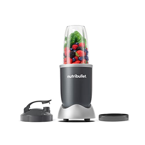 nutribullet Personal Blender for Shakes, Smoothies, Food Prep, and Frozen Blending, 24 Ounces, 600 Watt, Gray, (NBR-0601)