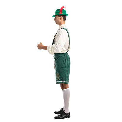 Spooktacular Creations Adult Men Green Oktoberfest Costume (Large)