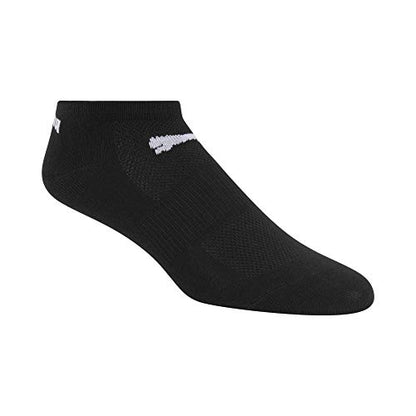 PUMA Women's 6 Pack Runner Socks, Black, 9-11