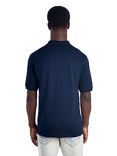 Jerzees Men's SpotShield Stain Resistant Polo Shirts (Short & Long Sleeve)