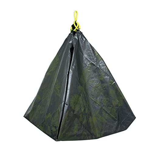 Allsop Home & Garden 31586 Clean-Up Canvas Super Duty Tarp with Interlocking Handles of 300 lb Capacity for Garden and Yard Waste