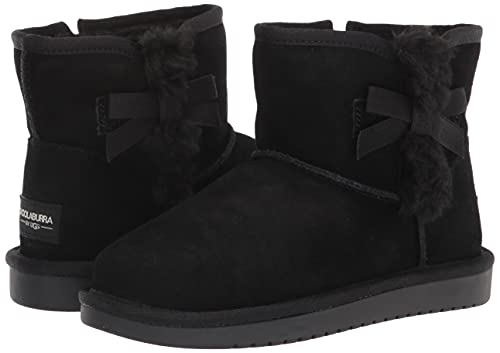 Koolaburra by UGG Unisex-Child Victoria Mini Fashion Boot, Black, 4 Little Kid