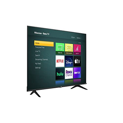 Hisense 50-Inch Class R6 Series Dolby Vision HDR 4K UHD Roku Smart TV with Alexa Compatibility (50R6G, 2021 Model), Black