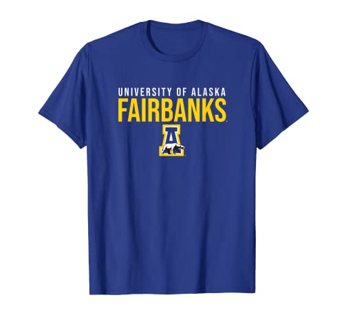 University of Alaska-Fairbanks Nanooks Stacked T-Shirt