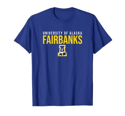 University of Alaska-Fairbanks Nanooks Stacked T-Shirt