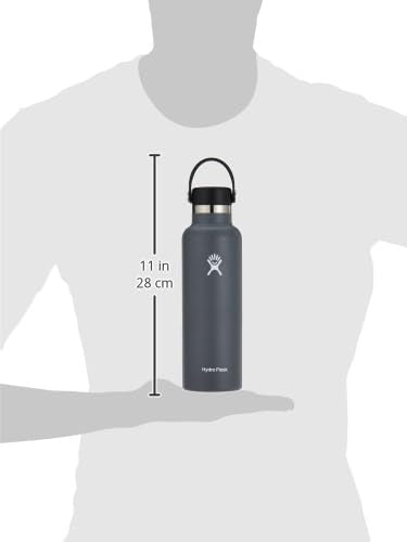 Hydro Flask 24 oz Standard Mouth Water Bottle with Flex Cap or Flex Straw