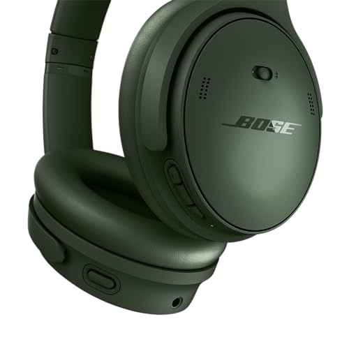 NEW Bose QuietComfort Wireless Noise Cancelling Headphones, Bluetooth Over Ear Headphones with Up To 24 Hours of Battery Life, Cypress Green - Limited Edition