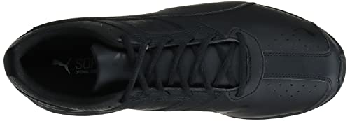 PUMA Men's Tazon 6 Wide Fracture FM, Puma Black, 11