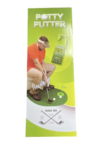 Potty Putter Toilet Time Golf Game