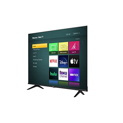 Hisense 50-Inch Class R6 Series Dolby Vision HDR 4K UHD Roku Smart TV with Alexa Compatibility (50R6G, 2021 Model), Black