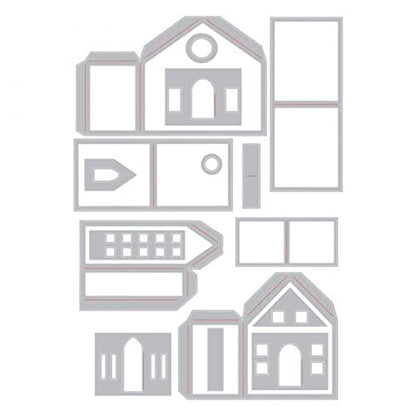 SIZZIX THINLITS Dies, Paper Village