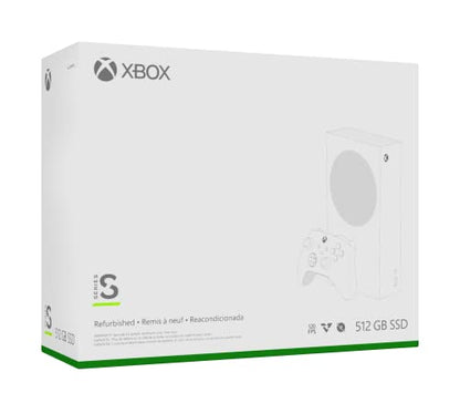 2021 Microsoft Xbox Series S 512GB Game All-Digital Console, One Xbox Wireless Controller, 1440p Gaming Resolution, 4K Streaming, 3D Sound, WiFi, White (Renewed)