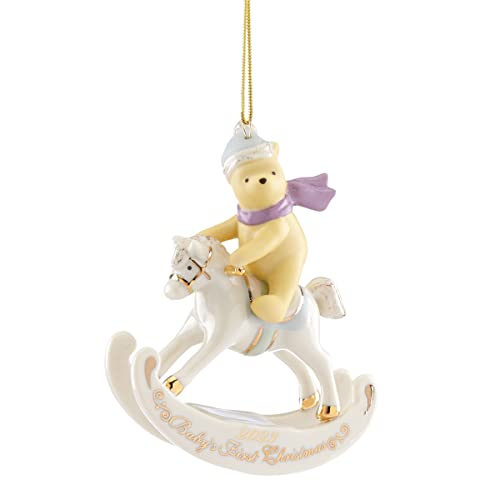 Lenox 894449 2023 Baby's 1st Christmas Winnie The Pooh Ornament