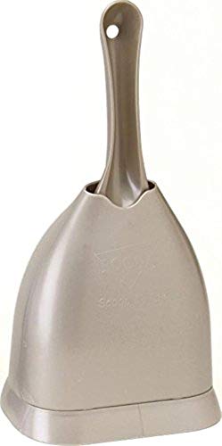 Petmate Scoop and Hide Cat Litter Scoop with Storage Compartment and Built-in Rake, Durable Long Handle Litter Scooper, Deep Shovel for Maximum Sifting