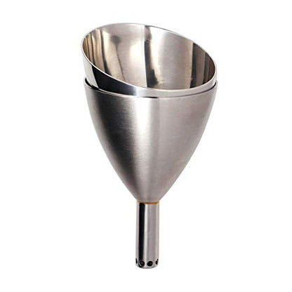 Rabbit Wine Aerator Shower Funnel with Sediment Strainer, Stainless Steel