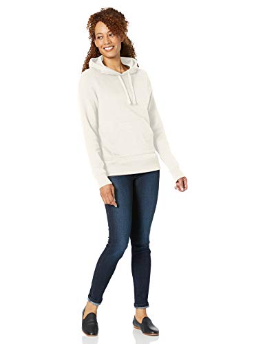 Amazon Essentials Women's Fleece Pullover Hoodie (Available in Plus Size), Oatmeal Heather, Medium