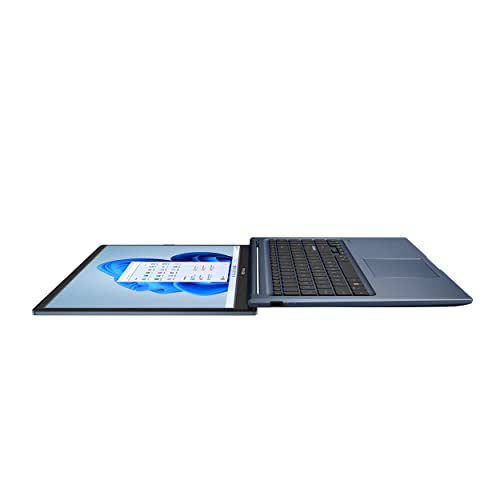 ASUS Vivobook 15 Laptop, 15.6” FHD (1920 x 1080) Display, Intel Core i3-1215U CPU, Intel UHD Graphics, 8GB RAM, 128GB SSD, Windows 11 Home in S Mode, Quiet Blue, F1504ZA-AS34