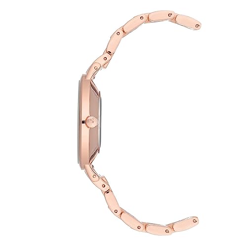 Nine West Women's NW/2226RGRG Rose Gold-Tone Bracelet Watch