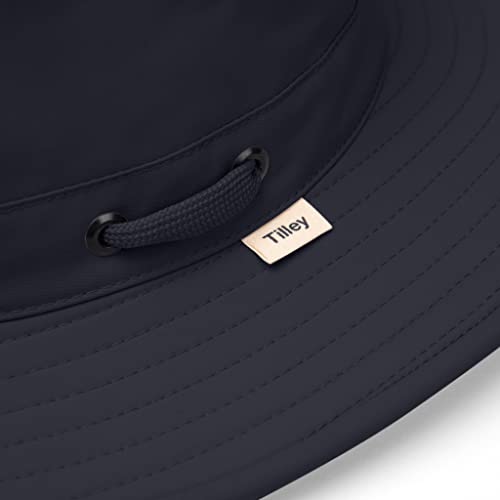 Tilley Standard LTM6 Airflo Broad Brim Recycled, Midnight Navy, 7 1/2