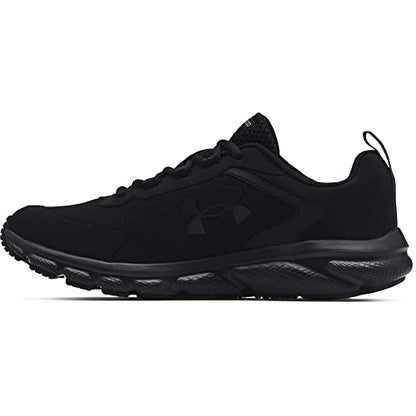 Under Armour mens Charged Assert 9 Running Shoe, Black (002 Black, US