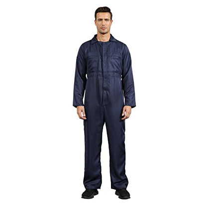 Xambop Michael Myers Costume for Adult Men,Halloween Cosplay Michael Myers Jumpsuit Coveralls (L)