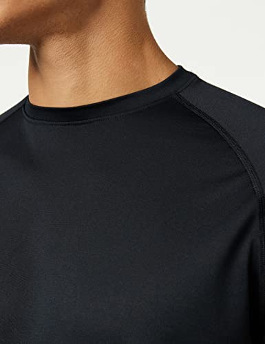 Under Armour Men UA TAC Tech, Breathable & Fast-Drying Men's Short Sleeve T-Shirt, Gym Clothes Featuring Patented Anti-Odour Technology, Large, Black