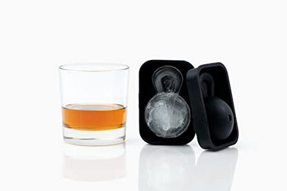 Kettlebell Whiskey Ice Cube Mold- Fun Shaped Silicone Mold for Leak Free Slow Melting Drink Ice - Ice for Cocktails, Mojitos, Juices, Soda and More-Microwave Safe, Dishwasher Safe, BPA Free