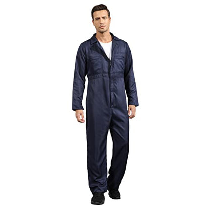 Xambop Michael Myers Costume for Adult Men,Halloween Cosplay Michael Myers Jumpsuit Coveralls (L)