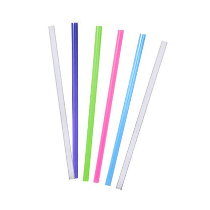 Tervis 1288690 Tumbler Reusable Straight Straws BPA Free-Dishwasher Safe-6 Pack, 10", Fashion Colors