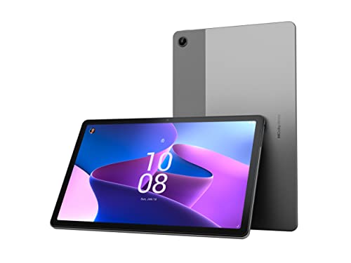 Lenovo Tab M10 Plus (3rd Gen) - 2022 - Long Battery Life - 10" FHD - Front & Rear 8MP Camera - 4GB Memory - 64GB Storage - Android 12 or Later, Gray